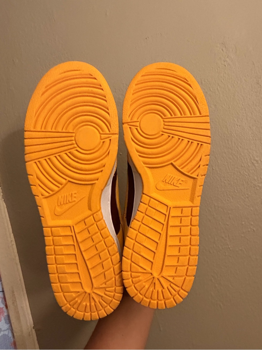 Nike Men’s Low-Top Sneakers in Bright Orange